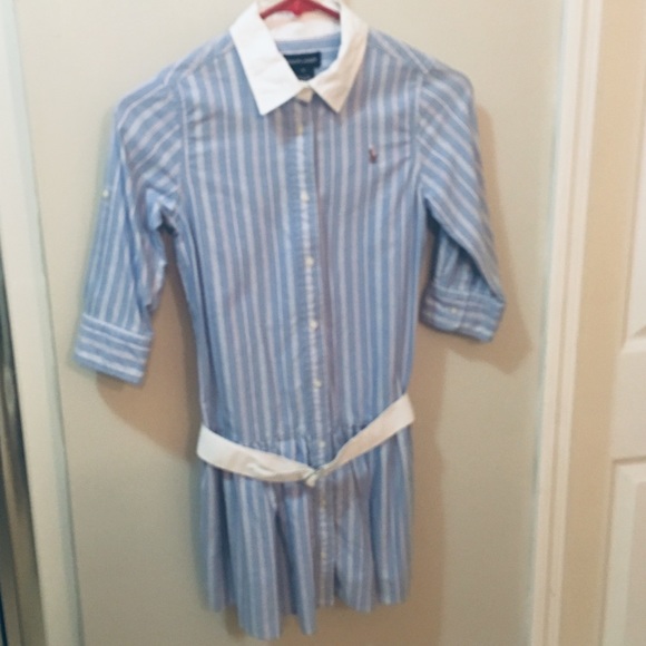 Ralph Lauren Other - Ralph Lauren Blue and white striped Dress